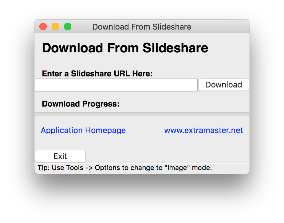 Download From Slideshare Demoed on MacOS 10.12 Sierra